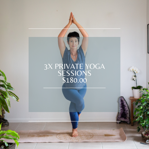 3 Yoga Sessions  $180.00