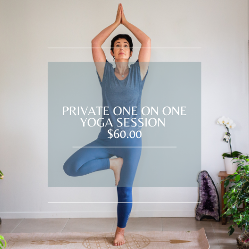 Private One On One Yoga Session $60.00