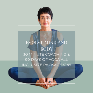 Evolve Mind Body: 30 Minute Coaching & 90 Days Of Yoga All Inclusive Package $149